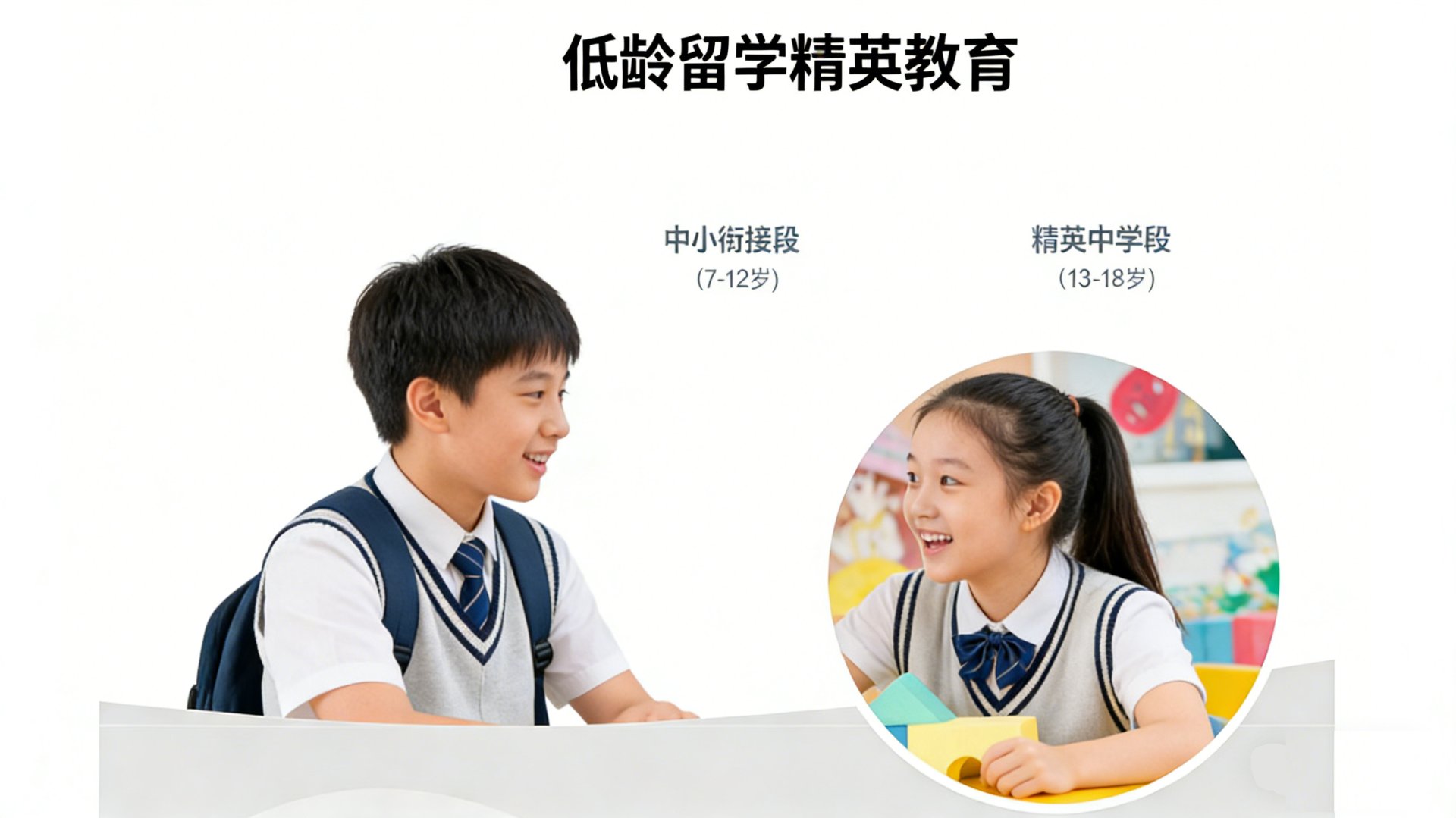 低龄留学精英教育：7-12 岁与 13-18 岁分学段介绍