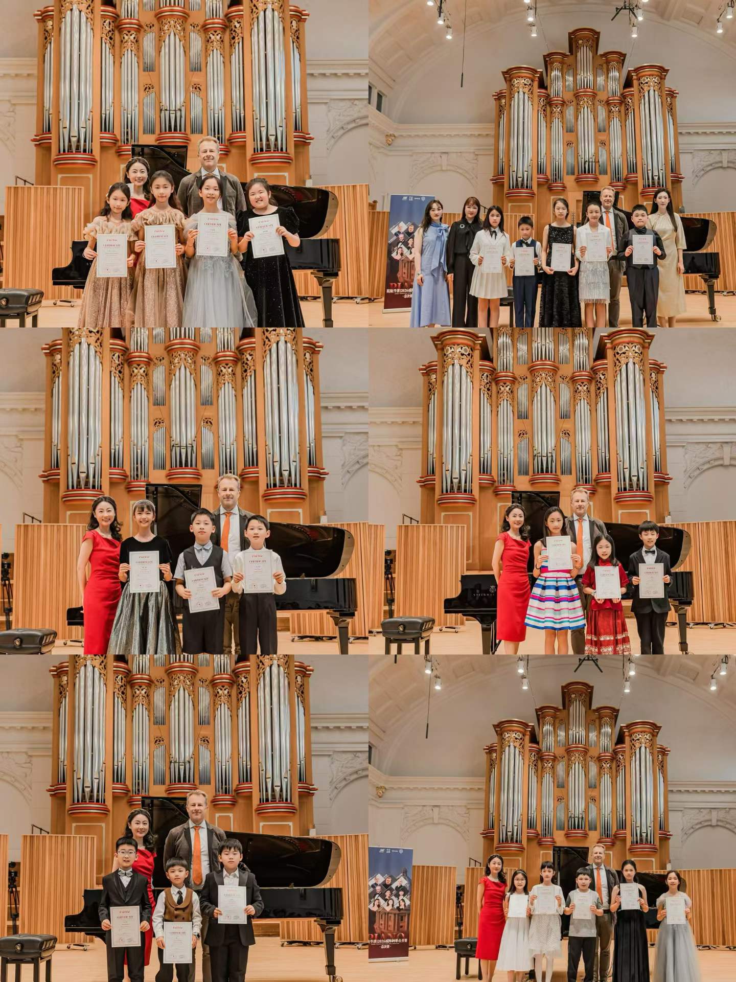 Awardees from each category with the jury